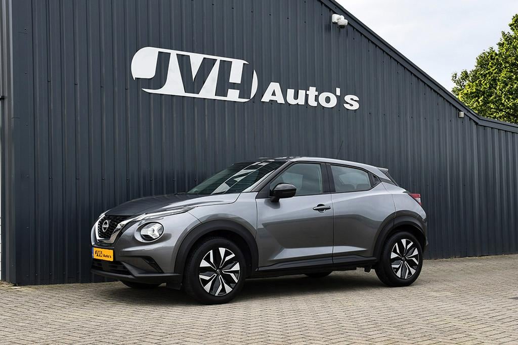 Nissan Juke 1.0 DiG-T Acenta 10-2023 | BTW | AppleCarPlay |, Voorwielaandrijving, Stof, Gebruikt, Huisgarantie