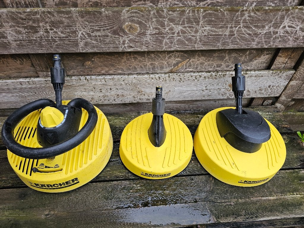 % 3 Karcher terrasreiniger borstels - ver versleten, Tuin en Terras, Ophalen, Gebruikt, Elektrisch, Kärcher