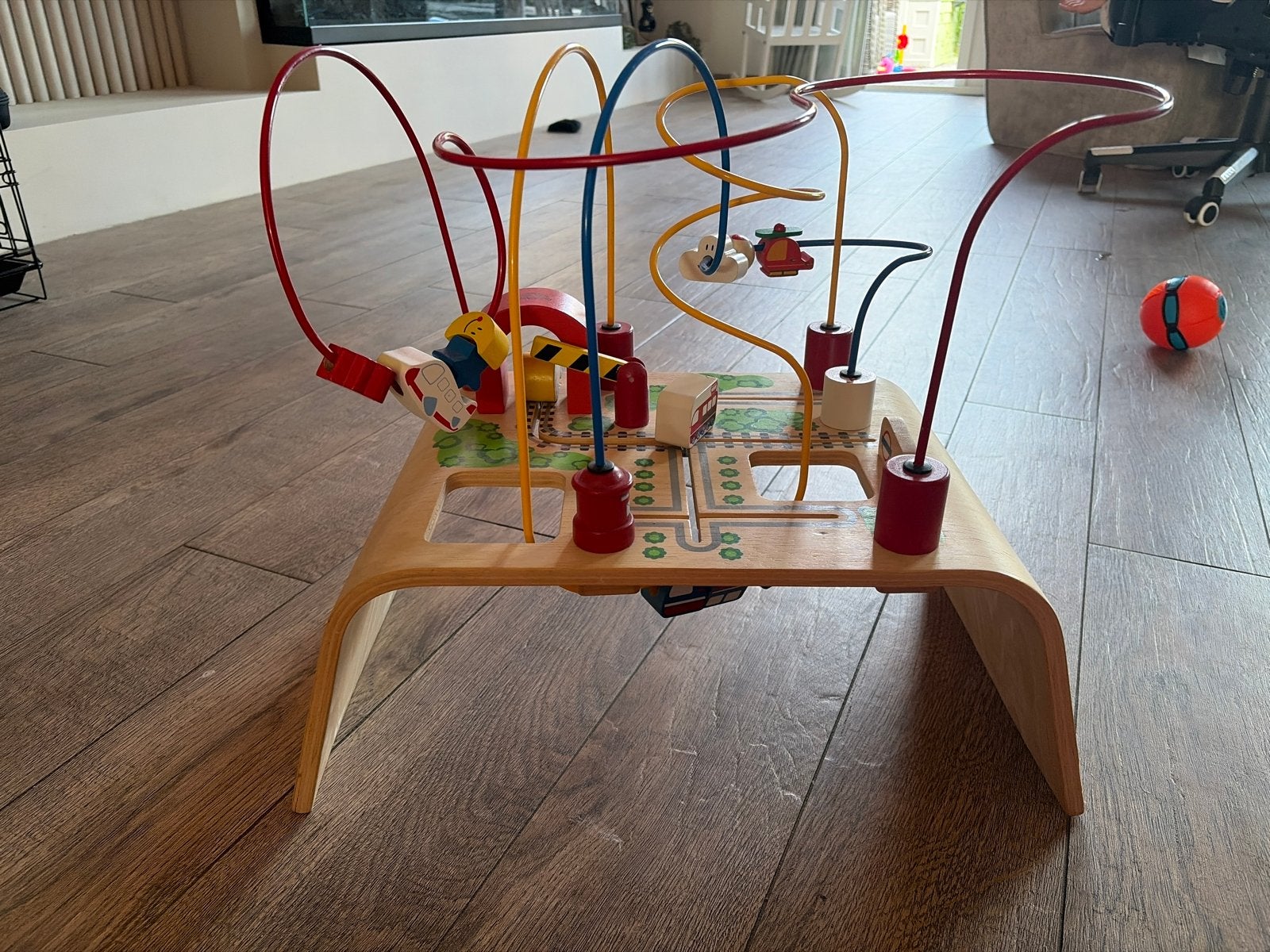 Houten Activiteiten  met Kralen en Spelletjes, Ophalen of Verzenden, Gebruikt, Overige typen
