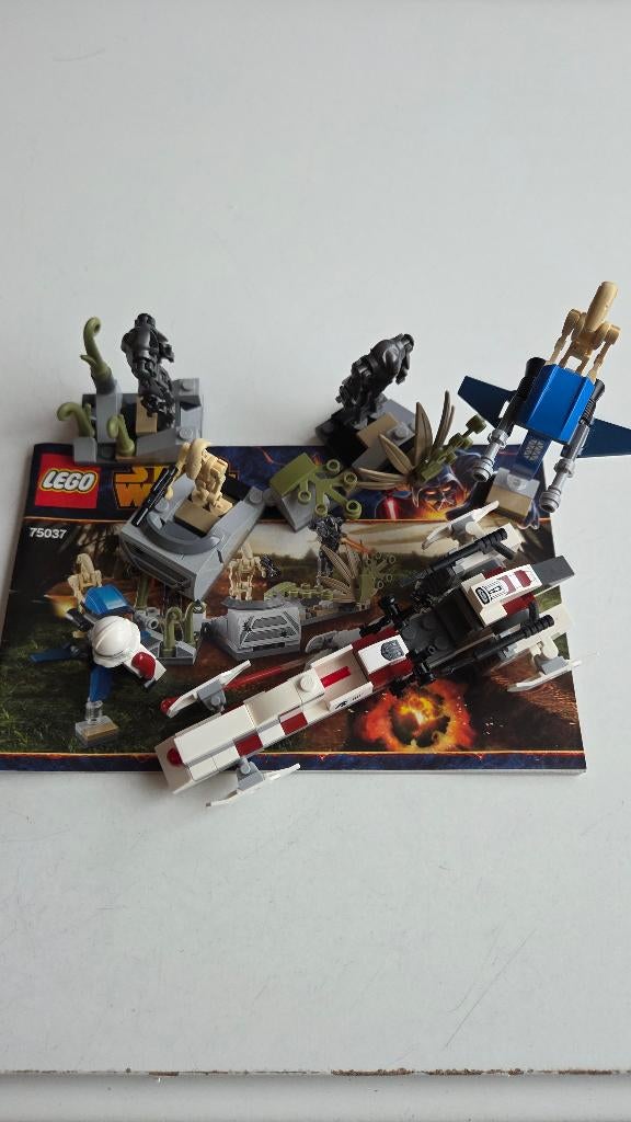 Lego Star Wars Set 75037 Battle on Saleucami, Ophalen of Verzenden, Zo goed als nieuw, Complete set, Lego