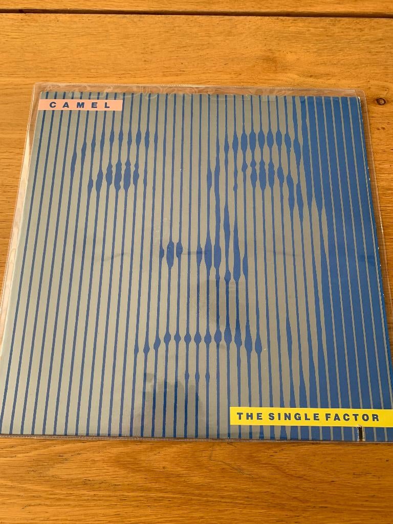 Camel - The single factor vinyl LP, Ophalen of Verzenden, Gebruikt, 12 inch, Poprock