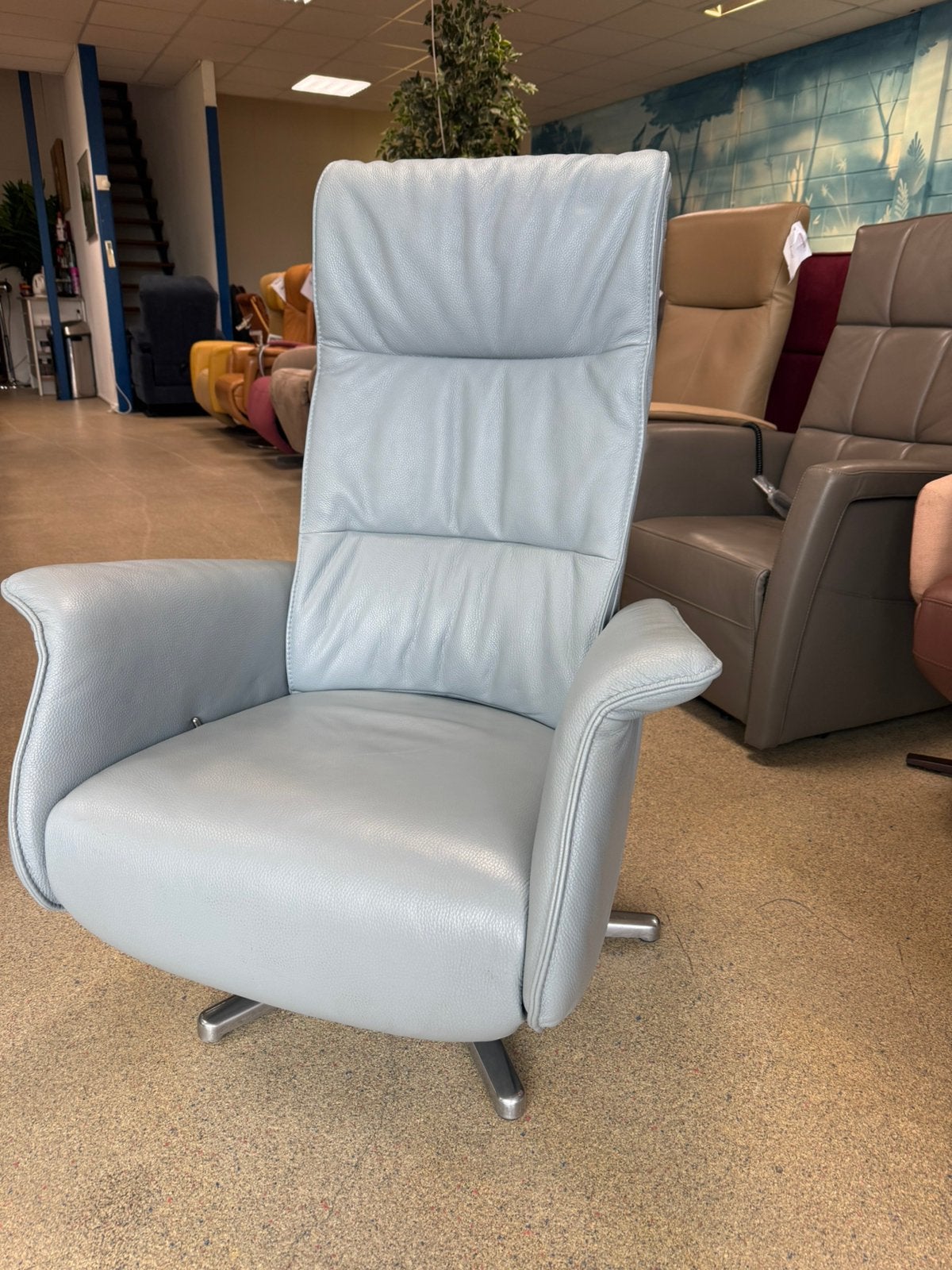 Relaxfauteuil relax stoel De Toekomst gratis bezorging, Ophalen of Verzenden, Zo goed als nieuw, Leer, Ruim 100 modellen in alle kleuren