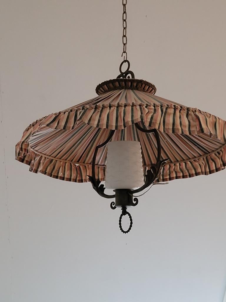 2 oude lampen, Huis en Inrichting, Ophalen of Verzenden, Zo goed als nieuw, Minder dan 50 cm