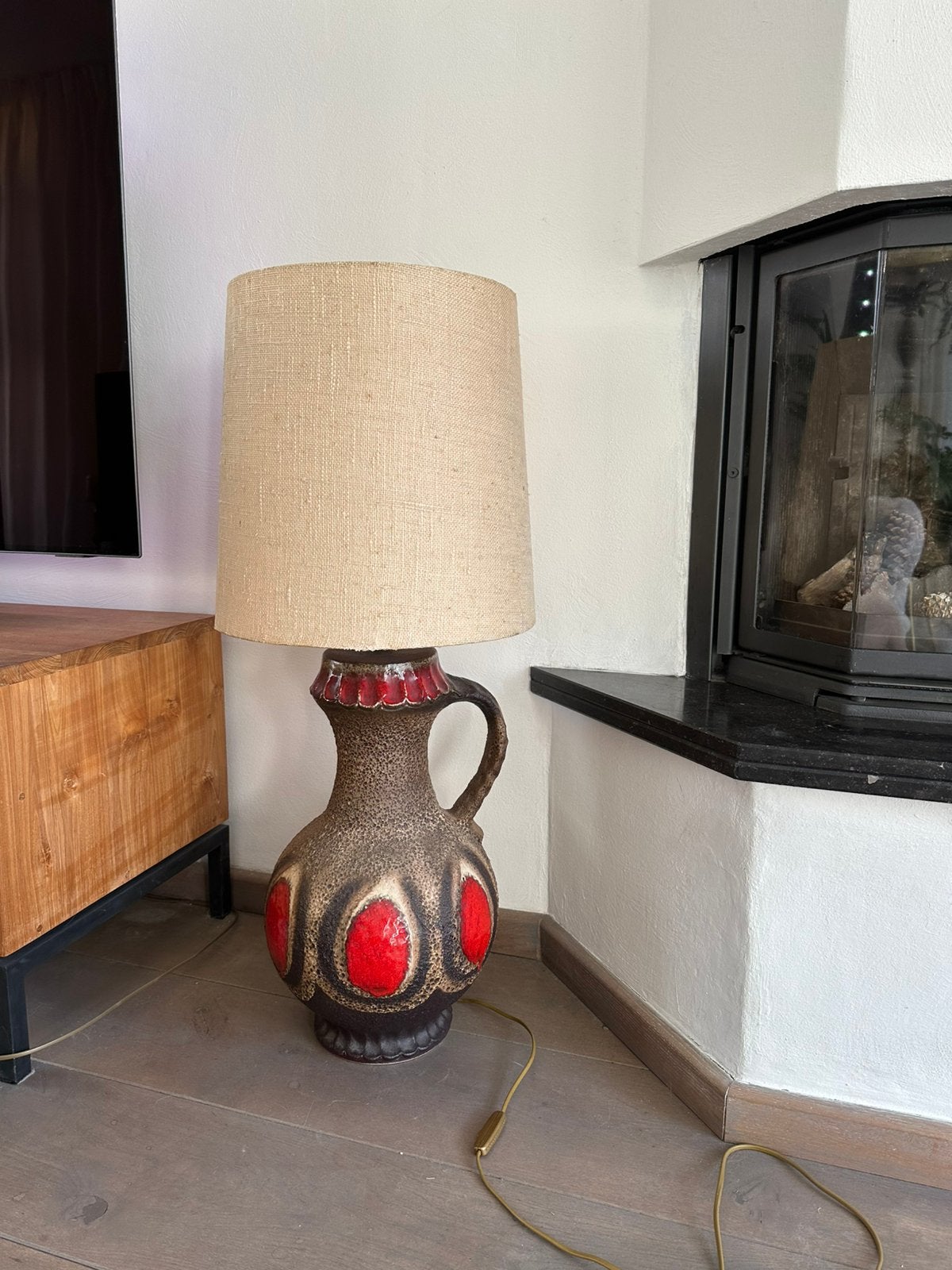 West Germany lamp, Ophalen, Zo goed als nieuw