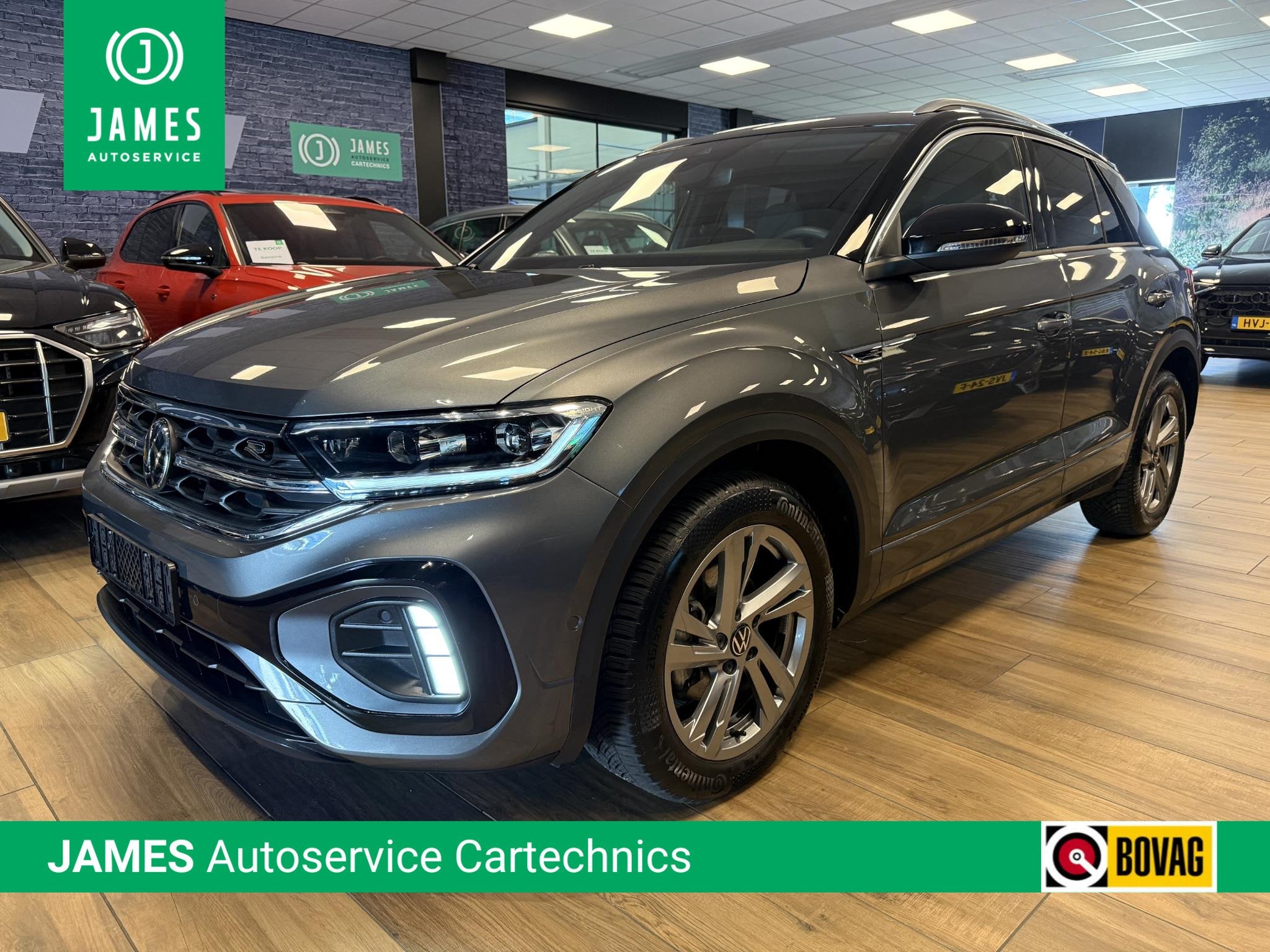 Volkswagen T-Roc 1.5 TSI R-Line DSG |Ergo bestuurderstoel|St, Auto's, Volkswagen, 1258 kg, Euro 6, 4 cilinders, 150 pk