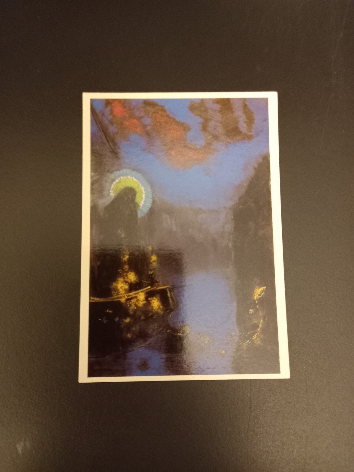 kunstkaart  Redon. Maria met stralenkrans., Verzenden, Ongelopen, Sterren en Beroemdheden