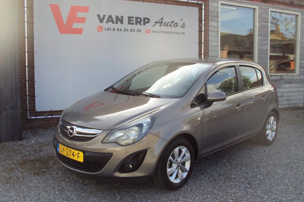 Opel Corsa 1.2-16V Berlin AIRCO, Auto's, Voorwielaandrijving, Euro 5, Gebruikt, 750 kg