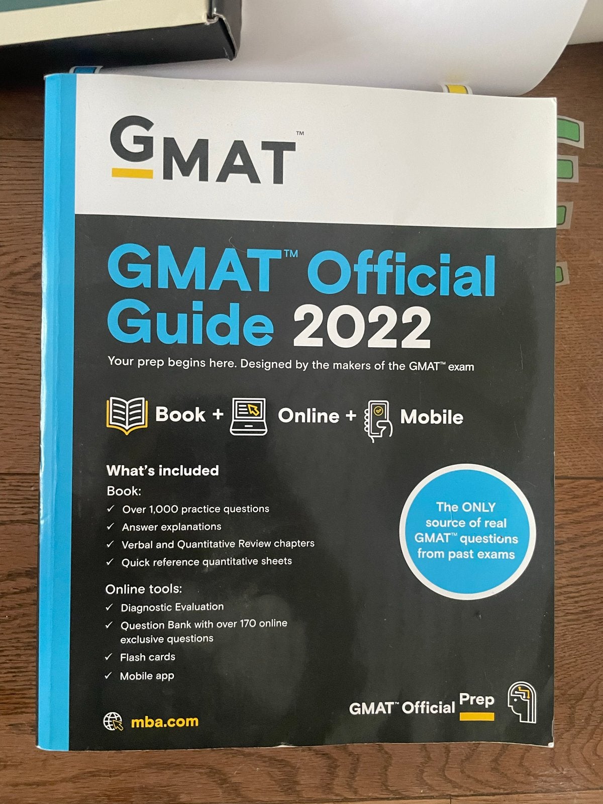 GMAT Official Guide 2022 - Boek + Online + Mobiel, Ophalen, Gamma, Zo goed als nieuw, WO