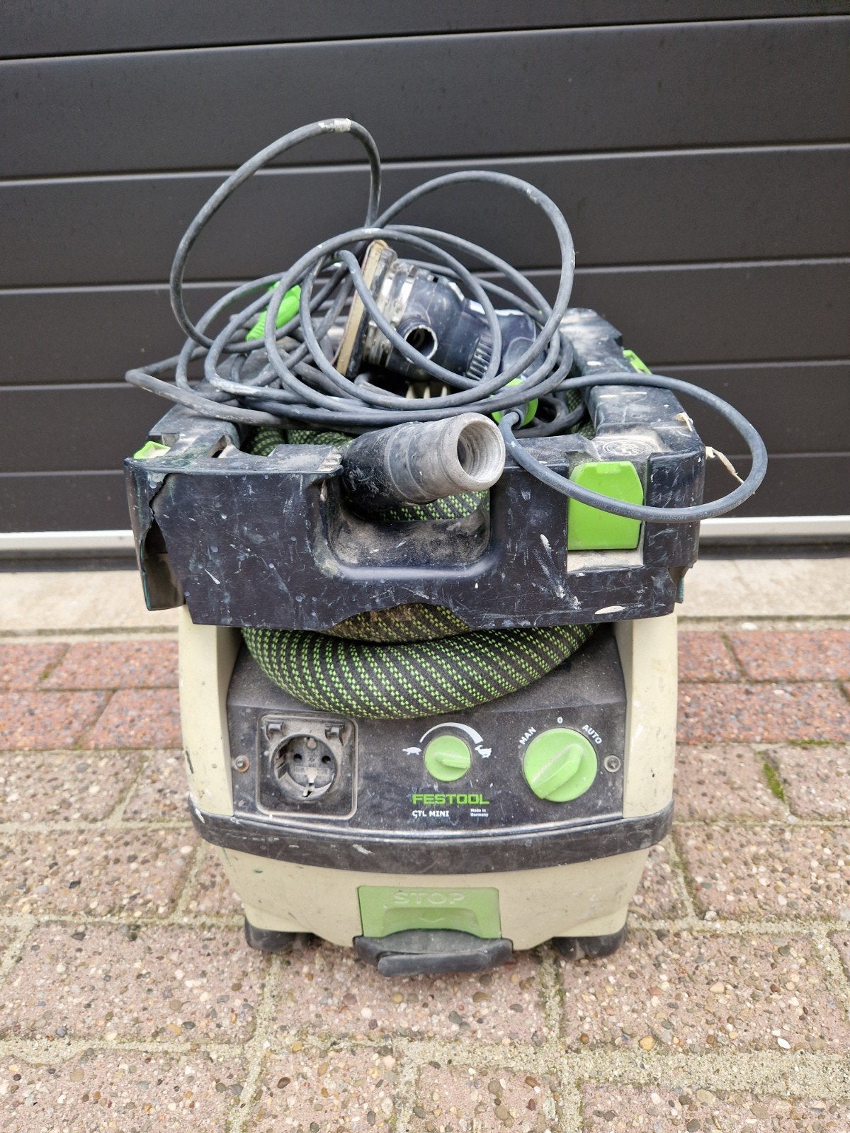 Festool schuurmachine en stofzuiger., Ophalen, Gebruikt