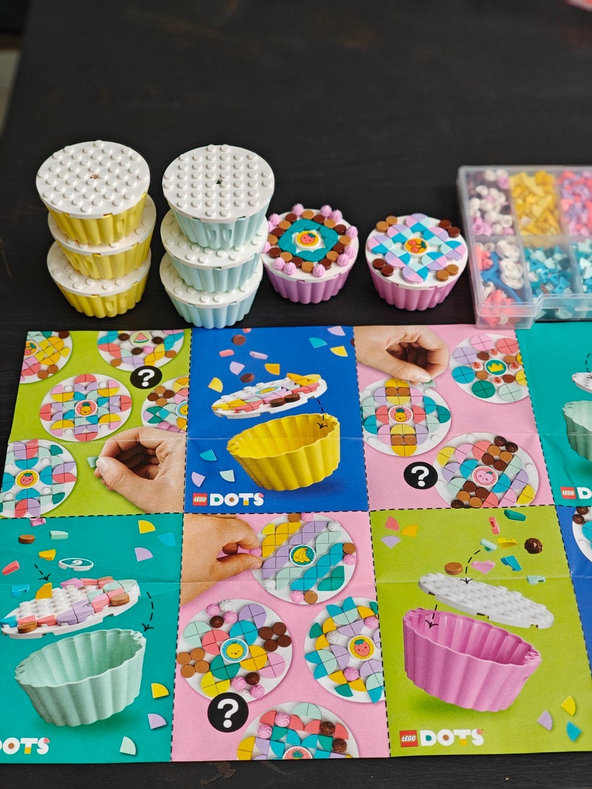 LEGO DOTS Cupcake Set - Creatief Bouwplezier, Ophalen of Verzenden, Zo goed als nieuw, Overige merken