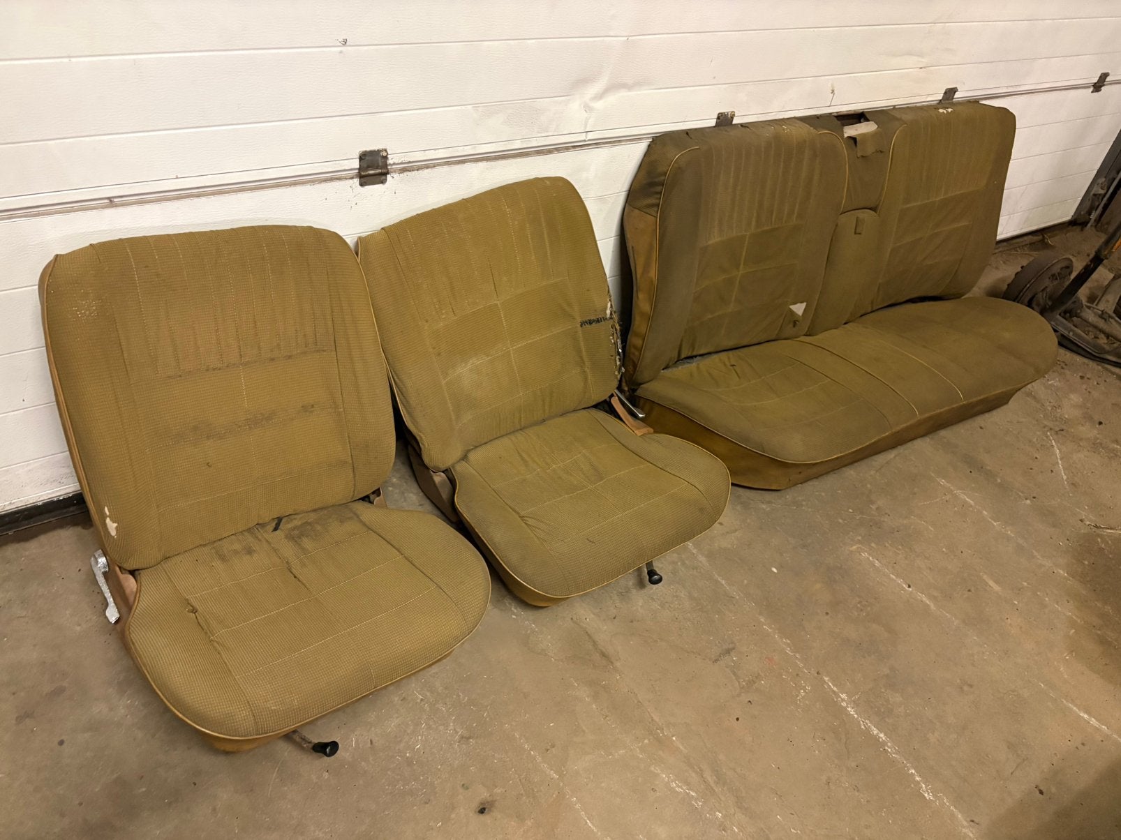 Ford granada mk1 voorstoelen achterbank, Auto-onderdelen, Ophalen, Ford