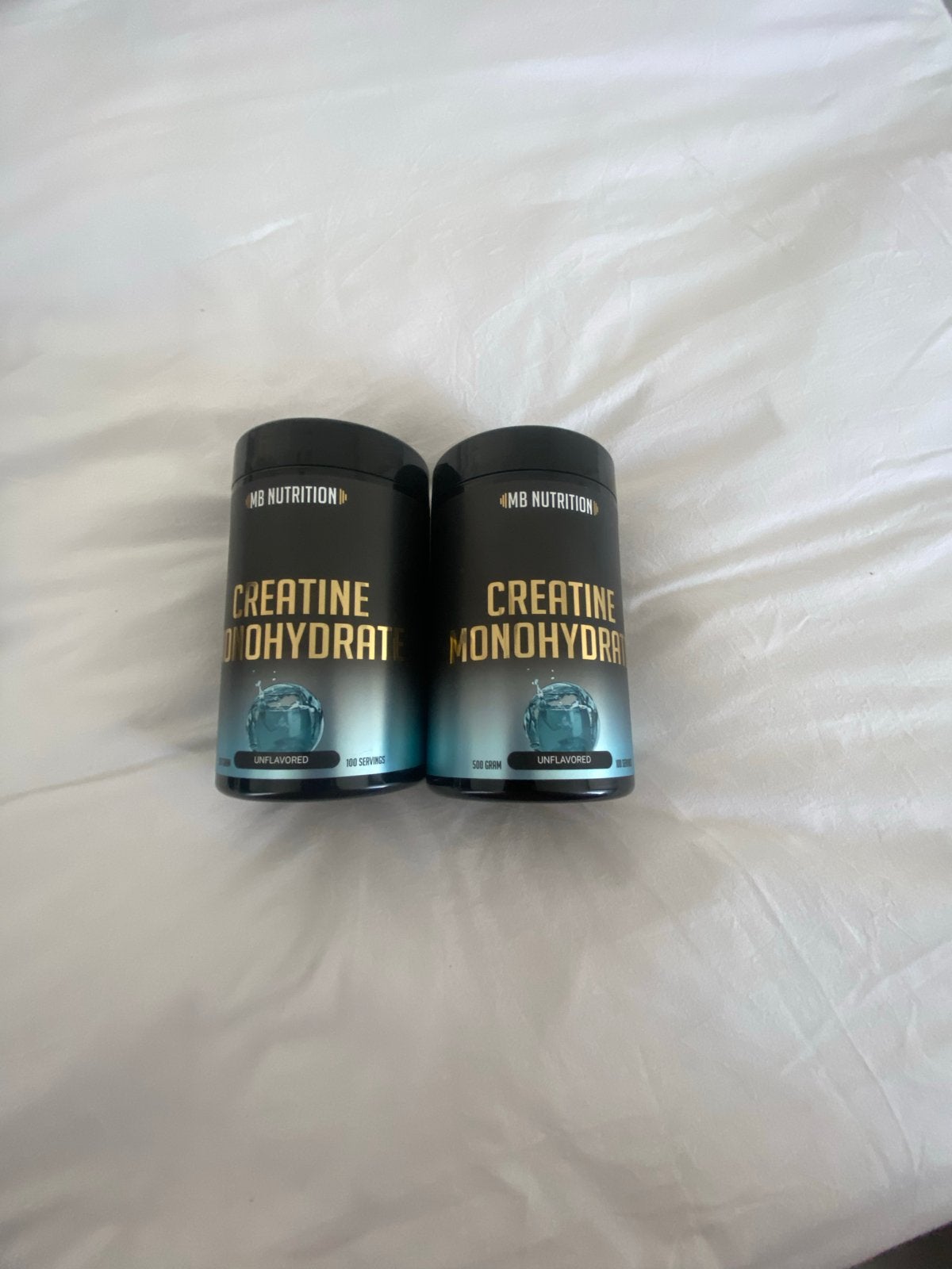 Creatine Monohydraat - MB Nutrition (2 stuks), Sport en Fitness, Ophalen of Verzenden, Nieuw, Poeder of Drank
