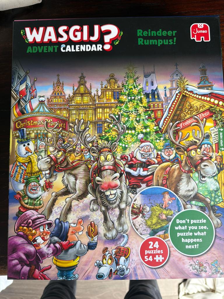 WASGIJ adventkalender 2025, Diversen, Ophalen of Verzenden, Zo goed als nieuw