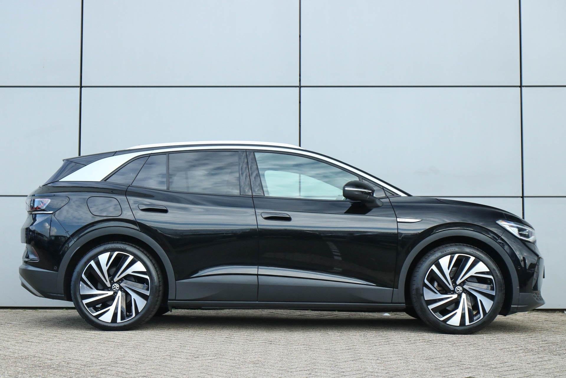 Volkswagen ID.4 204pk Pro 77 kWh | SoH 97% | Panoramadak | V, Auto's, Automaat, 12 maanden, Gebruikt, Zwart
