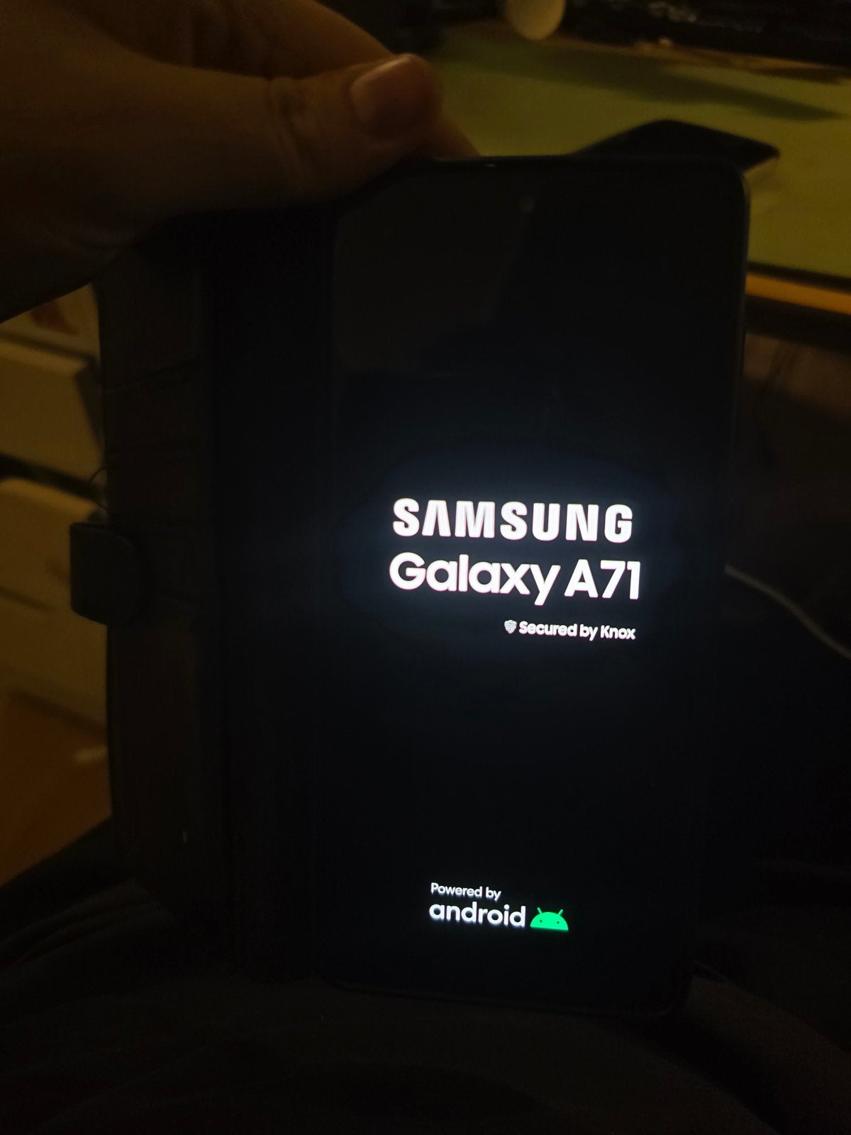 Samsung Galaxy A71 - Zwart - 128 GB - Gebruikt, Telecommunicatie, Mobiele telefoons | Samsung, Ophalen, Gebruikt, Zwart, Touchscreen