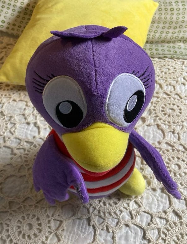 Paarse Efteling Jet Knuffel - Zo goed als nieuw, Verzamelen, Efteling, Zo goed als nieuw, Overige typen, Ophalen of Verzenden