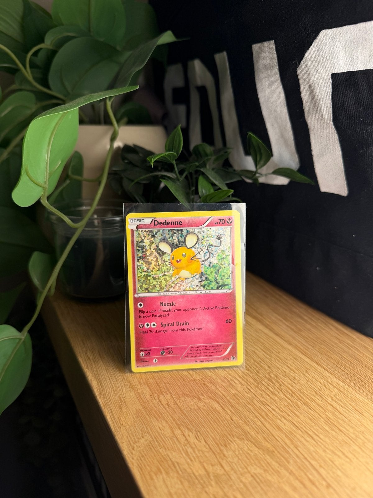 Pokemon Kaart Dedenne MCdonalds promo, Ophalen of Verzenden, Zo goed als nieuw, Losse kaart