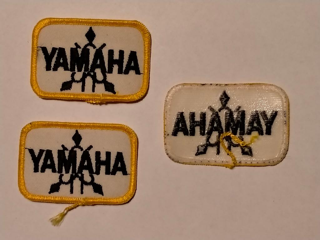 Yamaha motor motoren logo patch embleem kleding vintage, Ophalen of Verzenden, Nieuw, Auto's