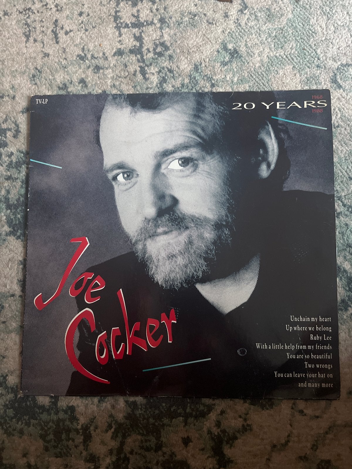 Joe Cocker - 20 Years TV-LP (1968-1988), LP, Gebruikt, Pop, Ophalen of Verzenden