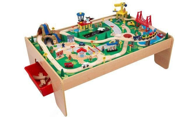 KidKraft Speeltafel met Opbergruimte - Hout, Ophalen