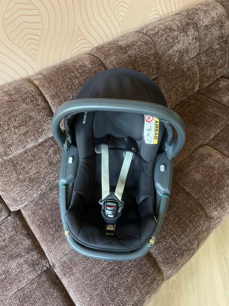 Maxi-Cosi Coral 360 autostoel + familybase 360 - zgan, Ophalen, Autogordel, Nieuw, Zijbescherming