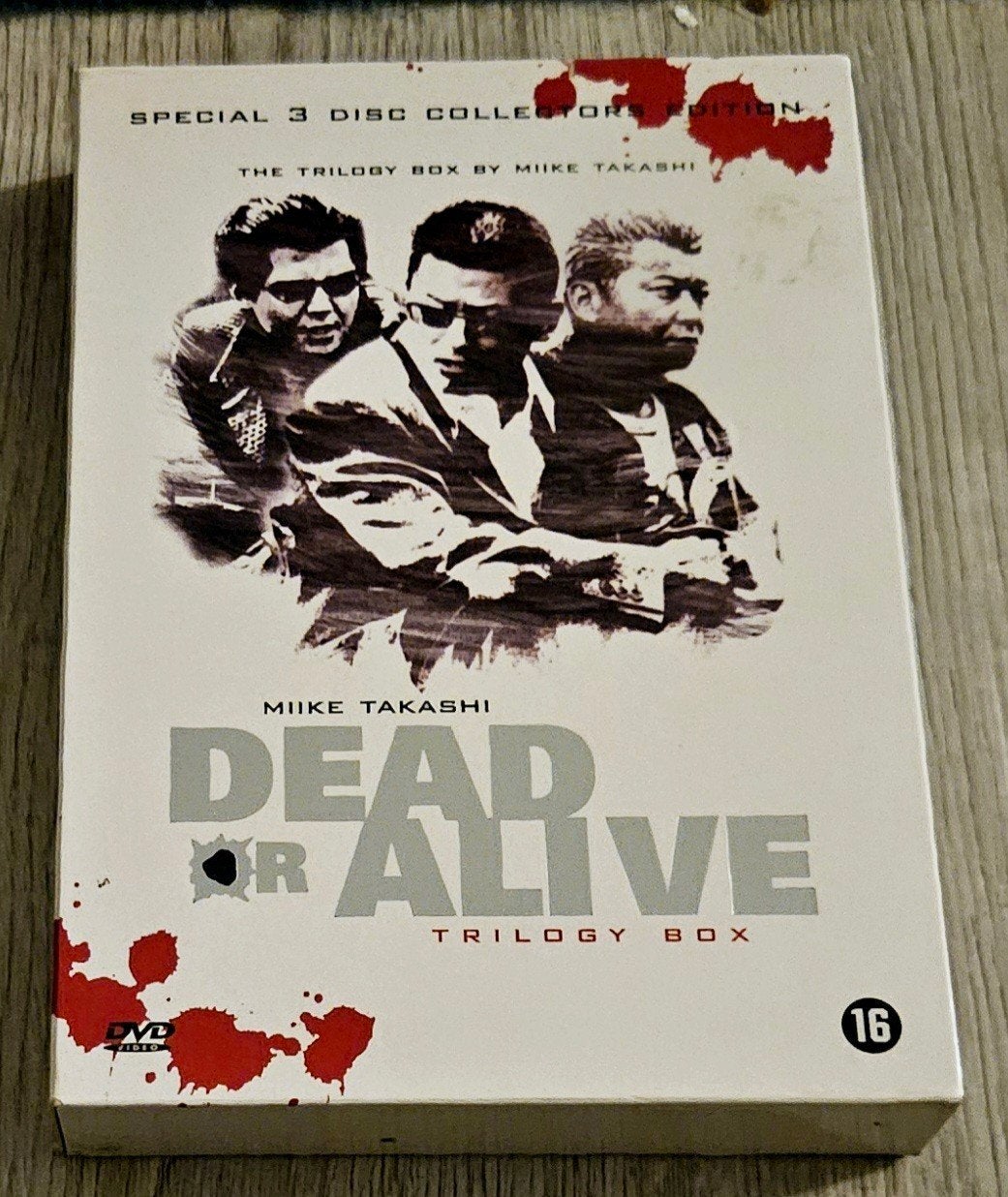 Dead or Alive Trilogy Box - Miike Takashi DVD, Cd's en Dvd's, Vanaf 16 jaar, Nederlands, Actiethriller, Ophalen of Verzenden