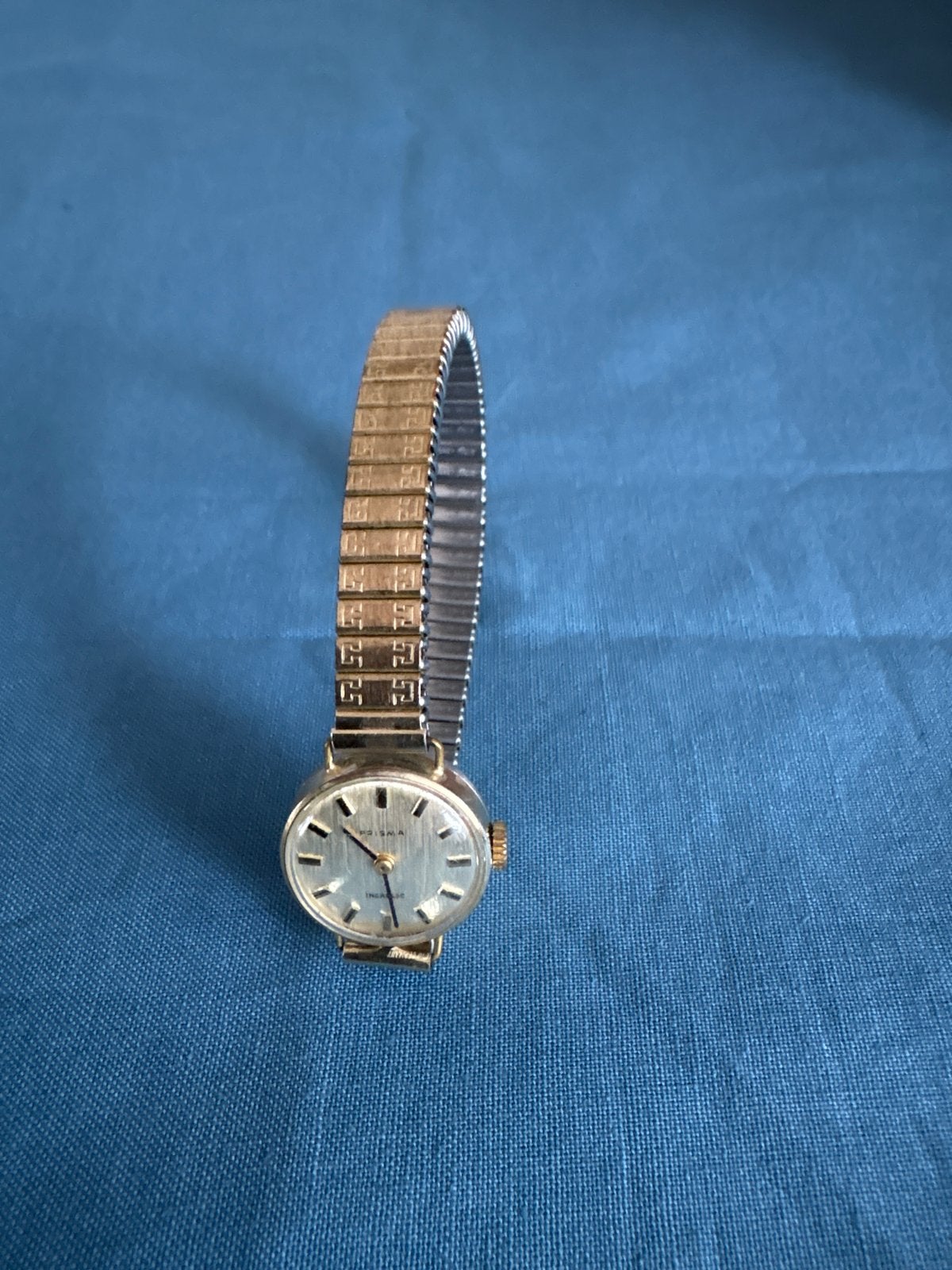 Vintage Prisma dameshorloge - Gold Plated, Overige merken, Gebruikt, Polshorloge, Ophalen of Verzenden