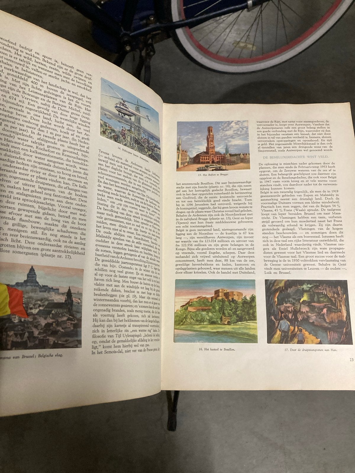 Geïllustreerde Atlas Europa 1954 - Planta Margarine, Boeken, Overige atlassen, Europa Overig, 1800 tot 2000, Ophalen