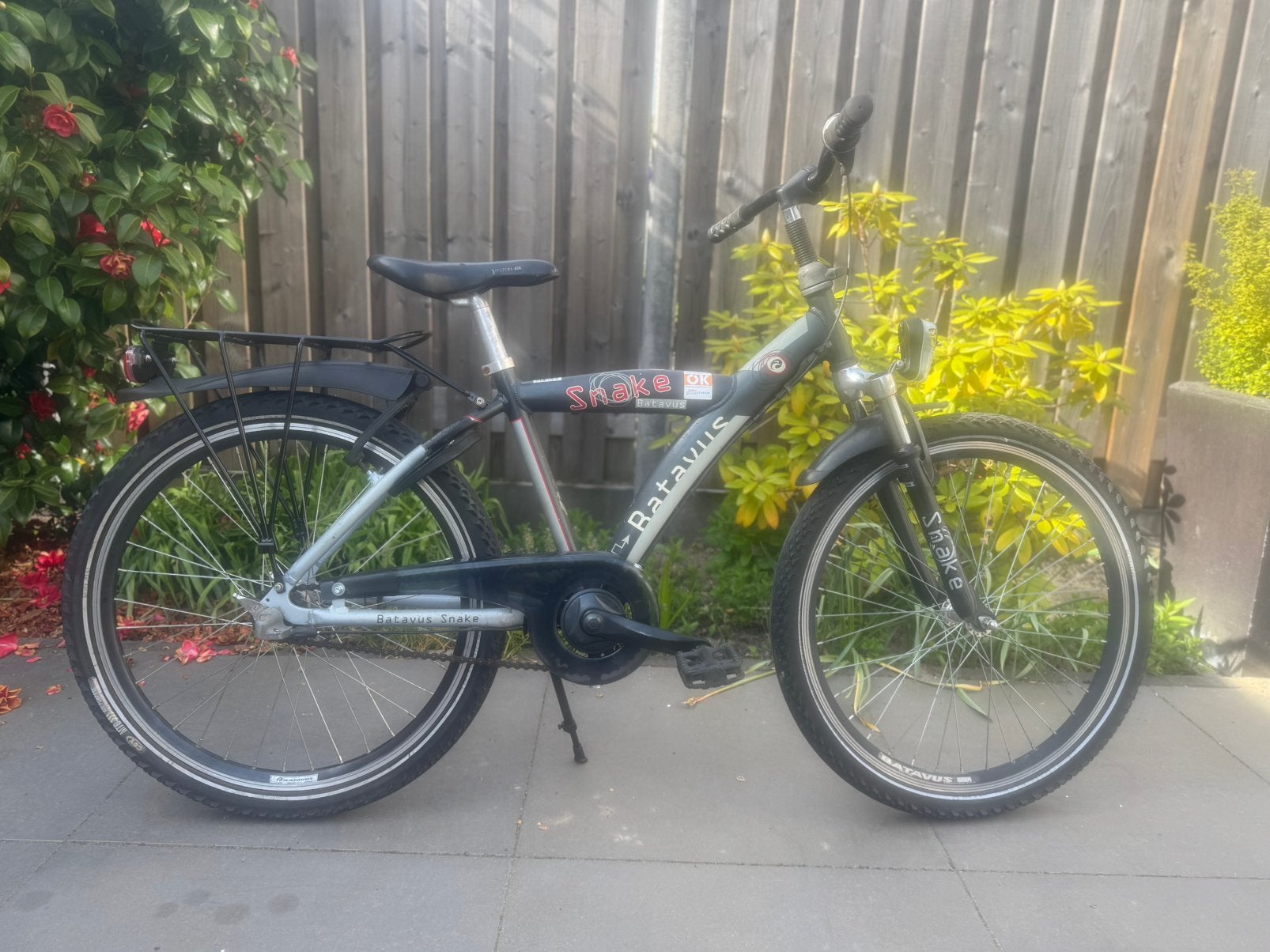 Batavus snake 24 inch jongensfiets 3 versnellingen, Ophalen, Gebruikt, 24 inch, Versnellingen
