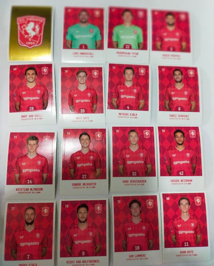 FC Twente voetbalplaatjes, Verzamelen, Ophalen of Verzenden