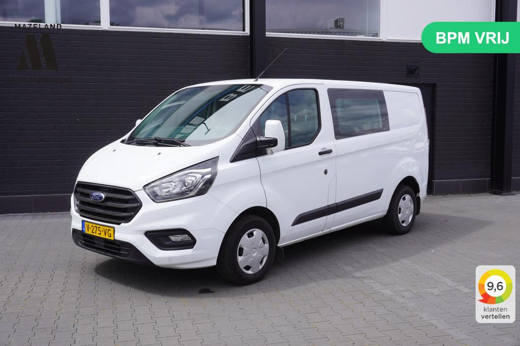 Ford Transit Custom 2.0 TDCI Dubbele Cabine EURO 6 - Airco -, Voorwielaandrijving, Stof, Gebruikt, 4 cilinders