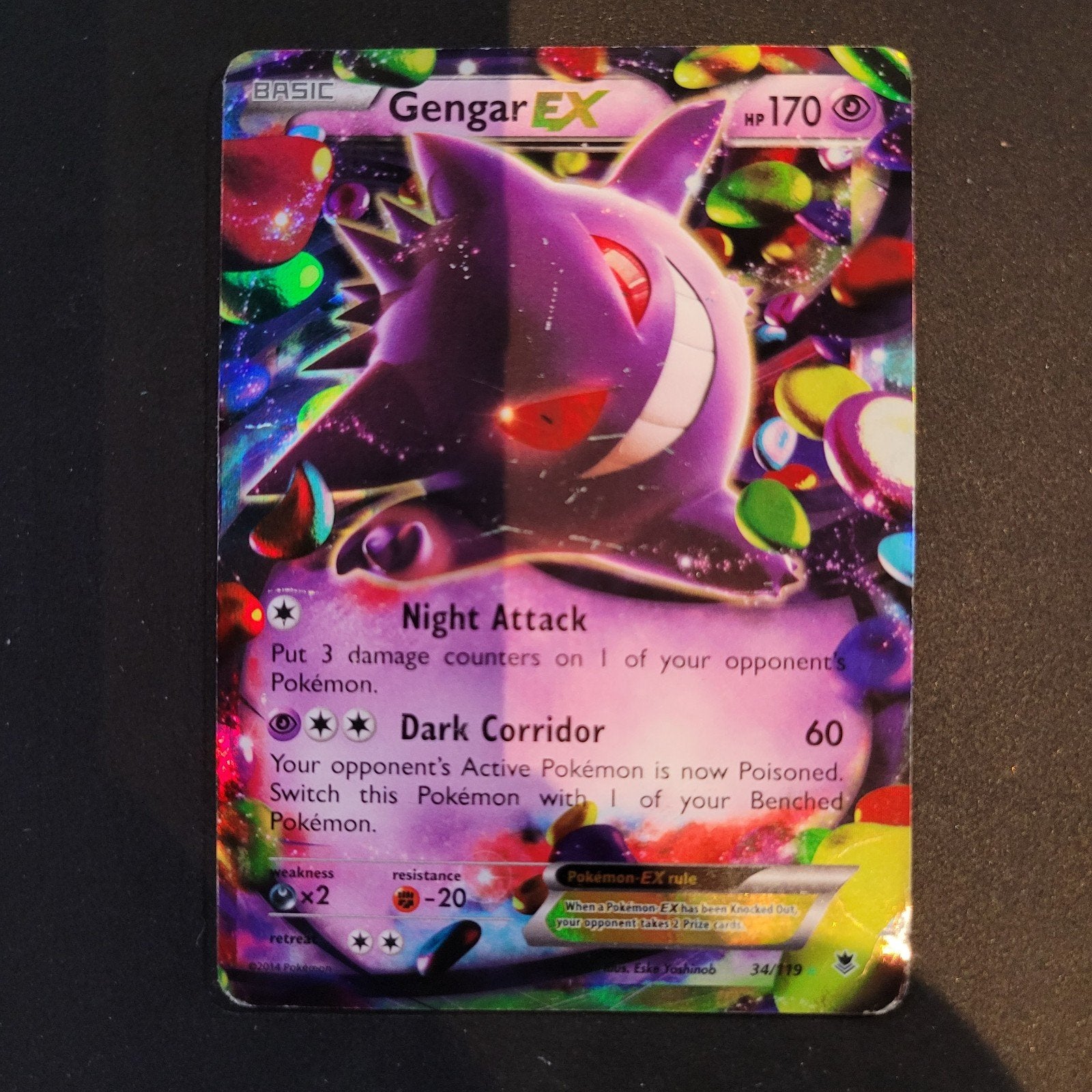 gengar ex (phantom forces) #034, Ophalen of Verzenden