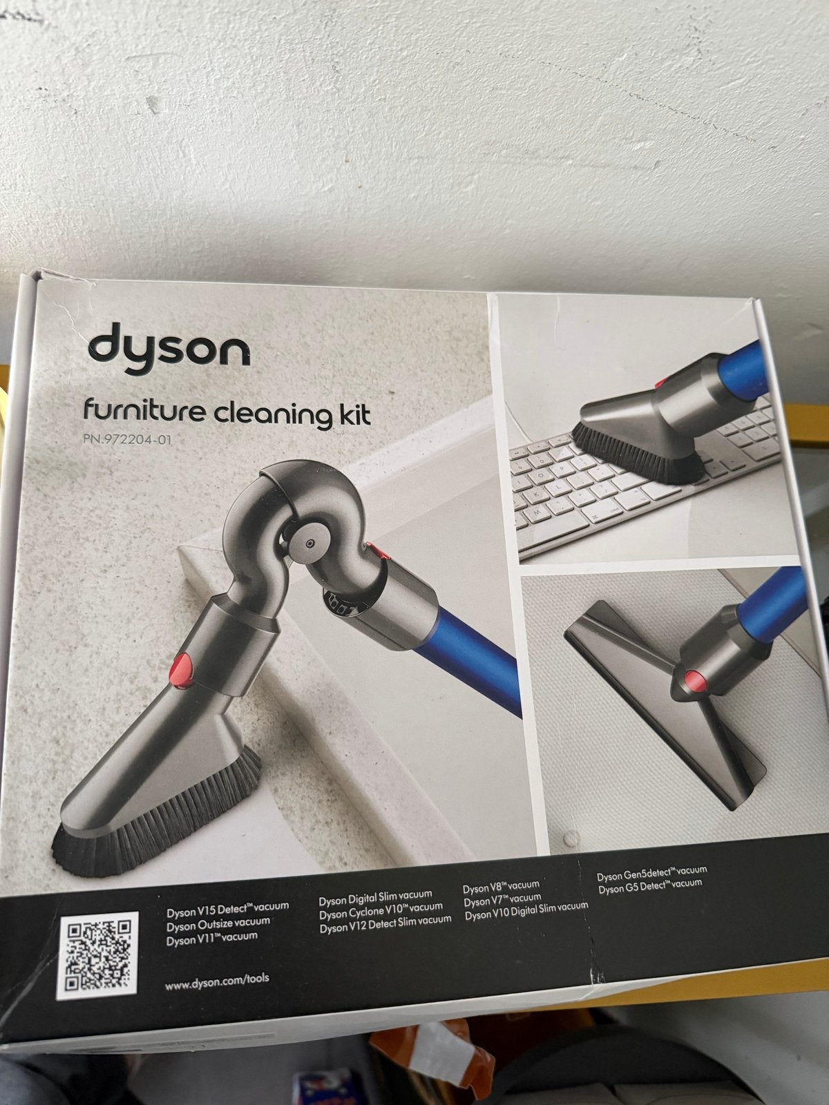 Dyson V15 Detect Absolute Steelstofzuiger, Ophalen, Draadloos, Zo goed als nieuw, Dyson