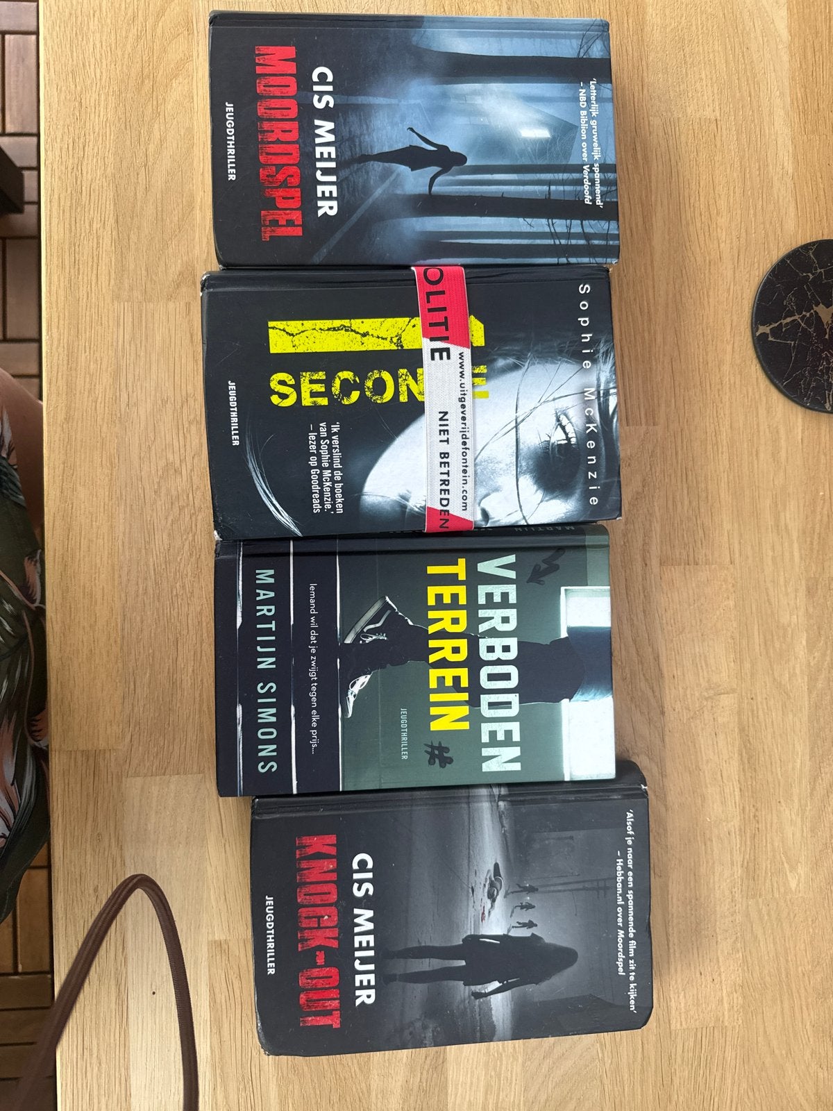 Jeugdthriller Boekenpakket: Cis Meijer, Sophie McKenzie, Mar, Boeken, Ophalen, Gelezen, Nederland