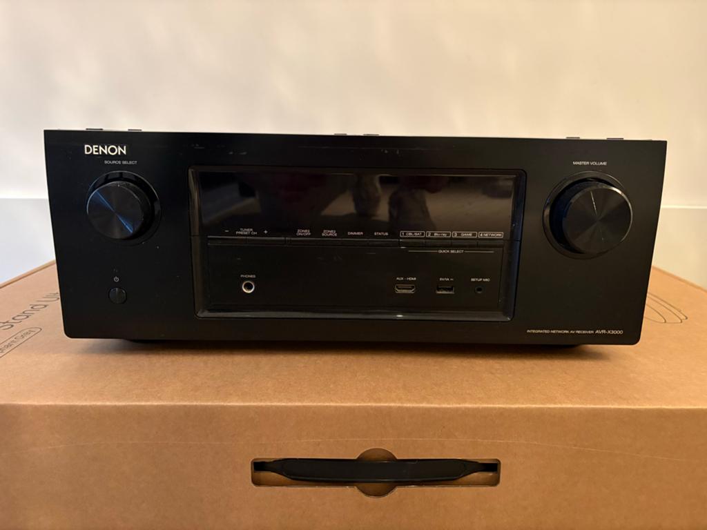 Denon AVR-X3000 AV Receiver - Topkwaliteit Geluid, Audio, Tv en Foto, Versterkers en Receivers, Gebruikt, 7.1, 60 tot 120 watt
