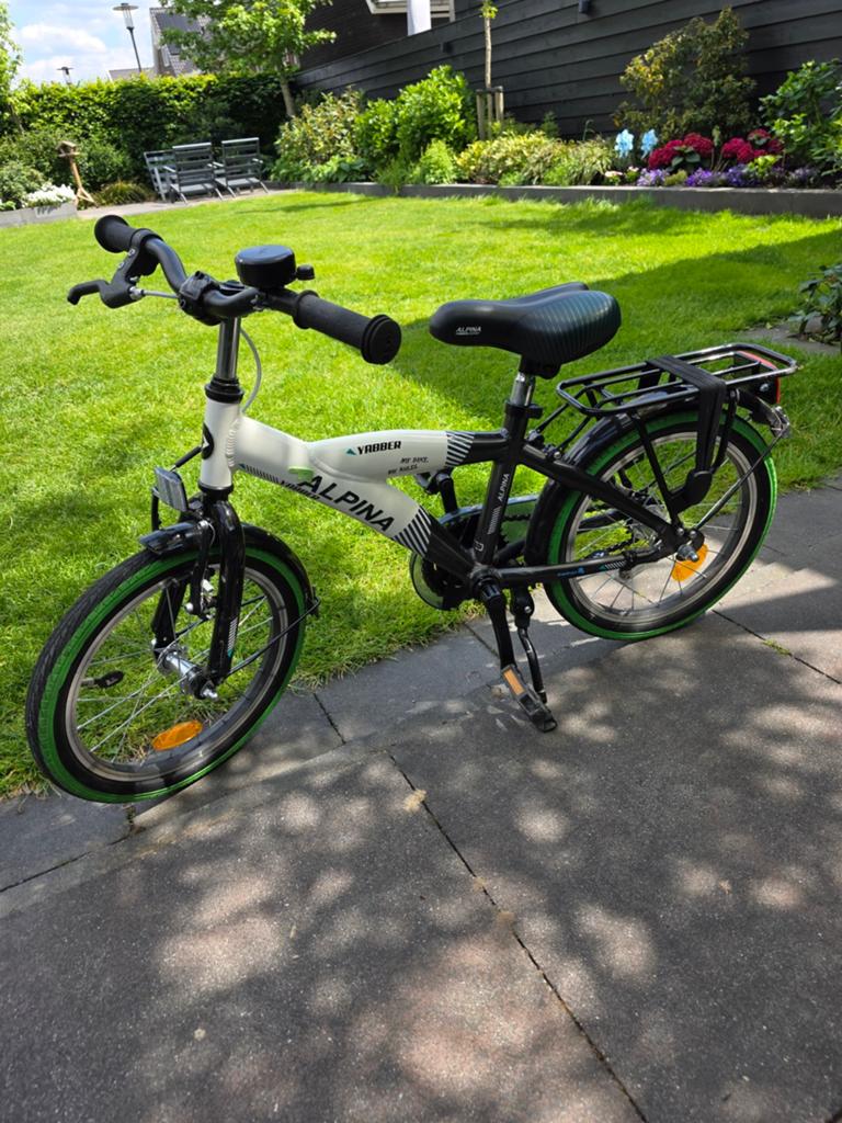 Alpina Yabber kinderfiets 16 inch, Fietsen en Brommers, Ophalen of Verzenden, Gebruikt, 16 tot 20 inch