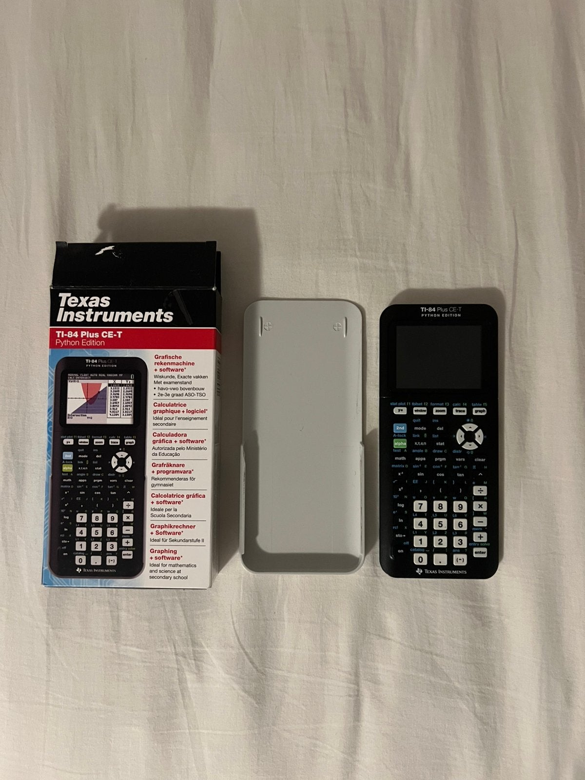 Grafische rekenmachine TI-84 plus CE-T, Verzenden, Grafische rekenmachine, Zo goed als nieuw