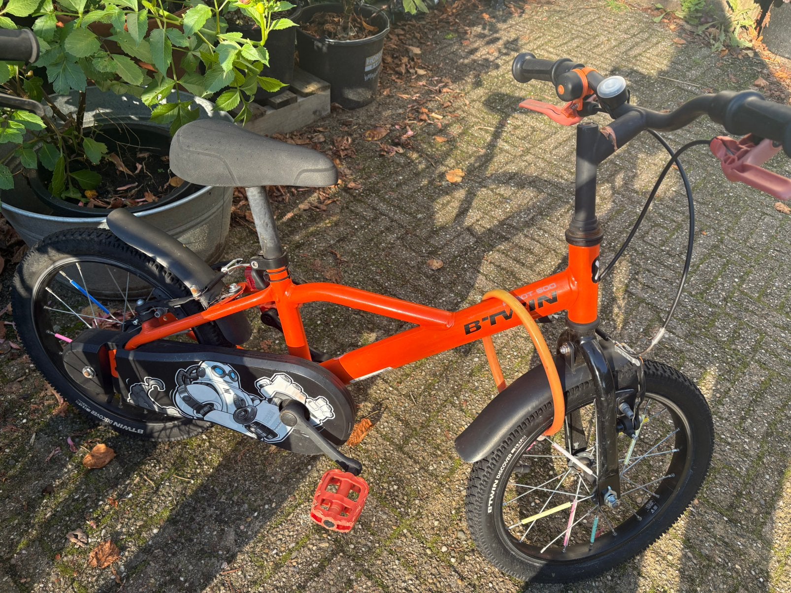 Kinderfietsje, Fietsen en Brommers, Ophalen, Zo goed als nieuw, Minder dan 14 inch