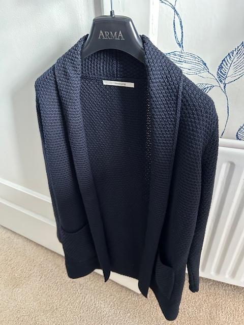Sibin Linnebjerg vest - maat XS, Blauw, Ophalen of Verzenden, Zo goed als nieuw, Sibin Linnebjerg