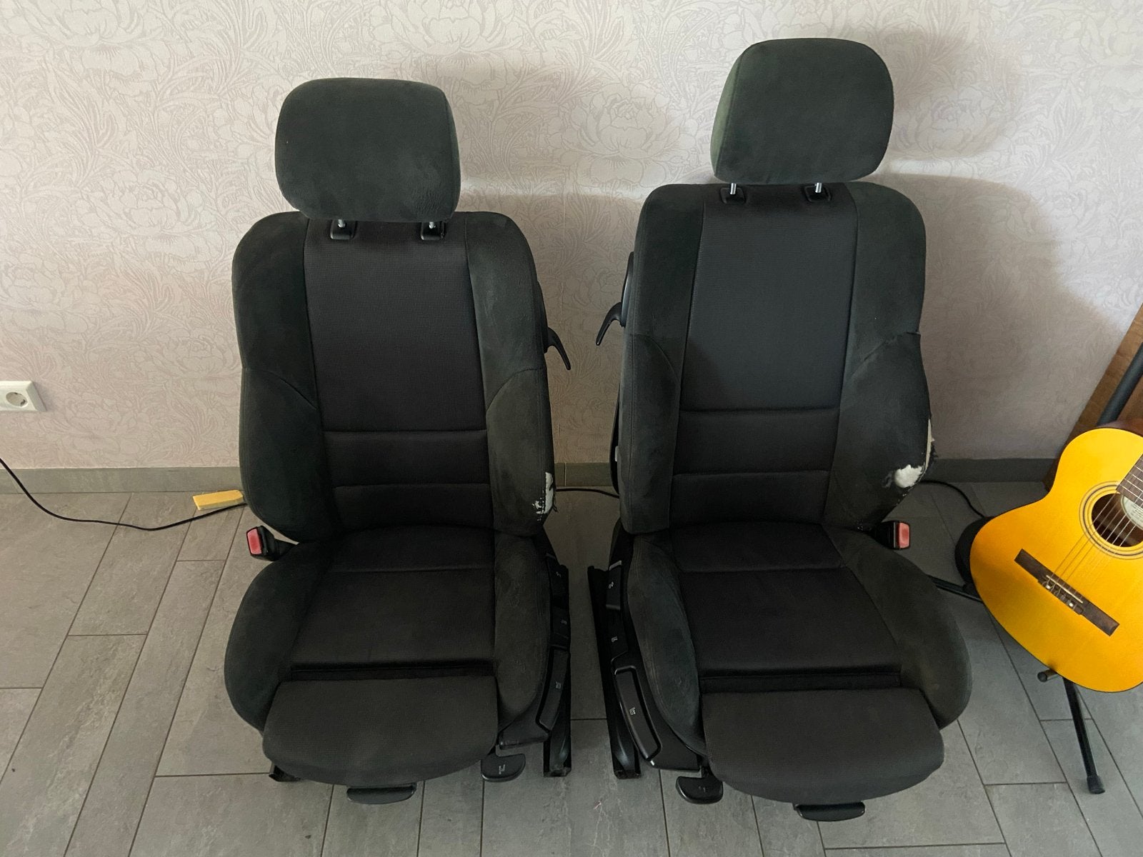BMW E46 Coupe Sportstoelen Alcantara - Gebruikt, Auto-onderdelen, Interieur en Bekleding, Ophalen, Gebruikt, BMW