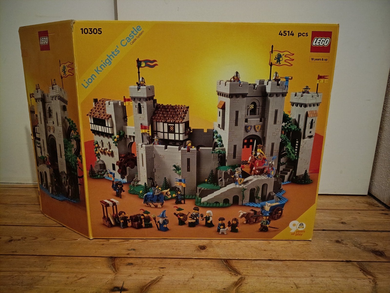 lego 10305 Lion Knights Castle, Ophalen, Lego, Zo goed als nieuw, Compleet