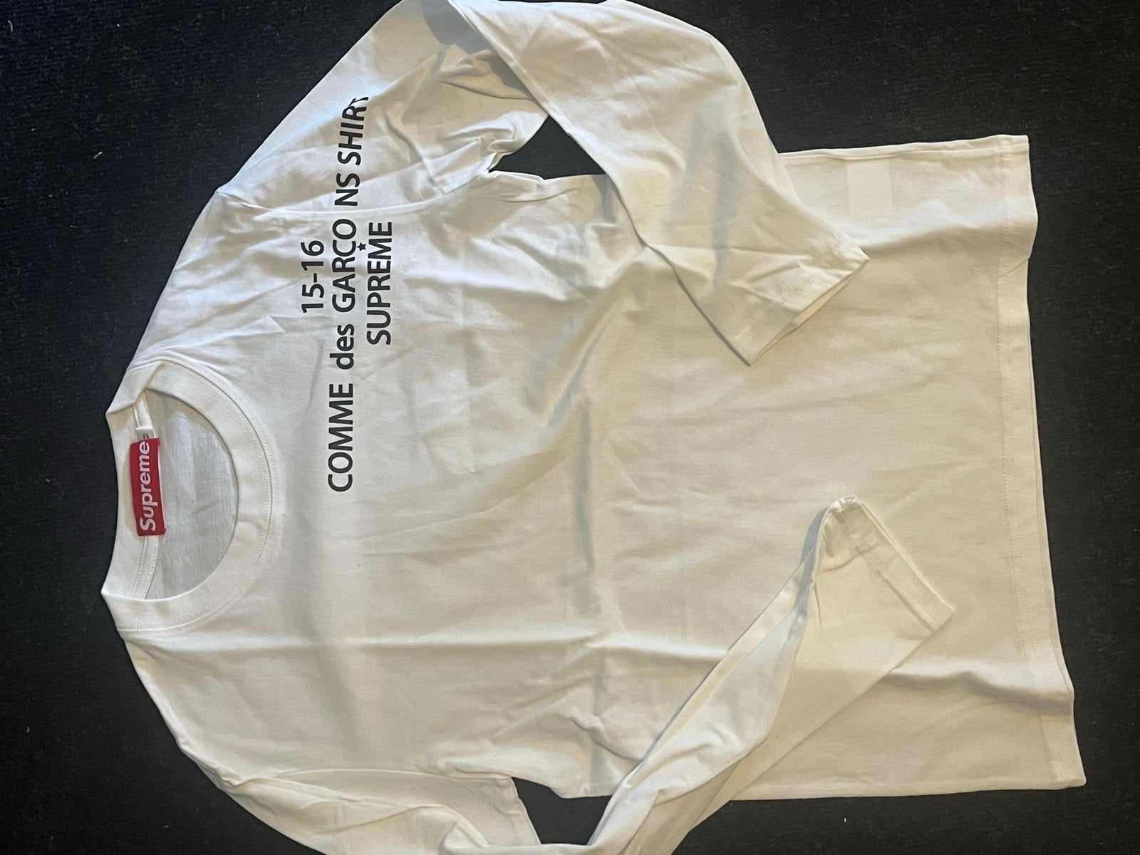 Supreme longsleeve maat S - Nooit gedragen, Ophalen of Verzenden, Nieuw, Maat 46 (S) of kleiner, Wit