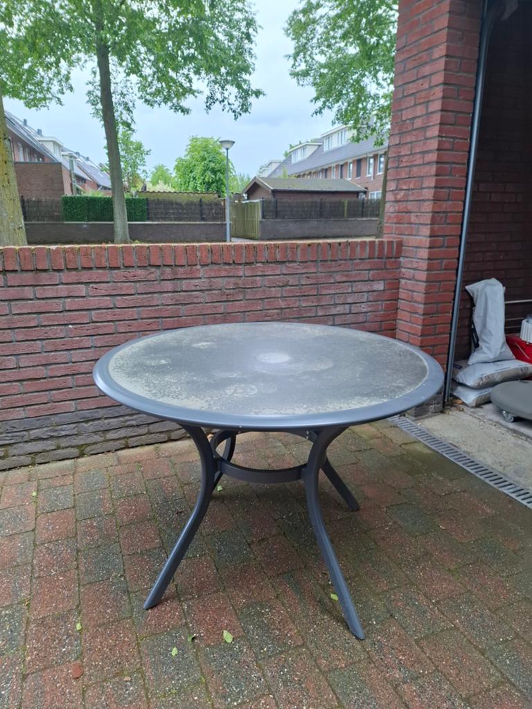 Prachtige ronde tuintafel Bellagio, Tuin en Terras, Ophalen, Rond, Kunststof