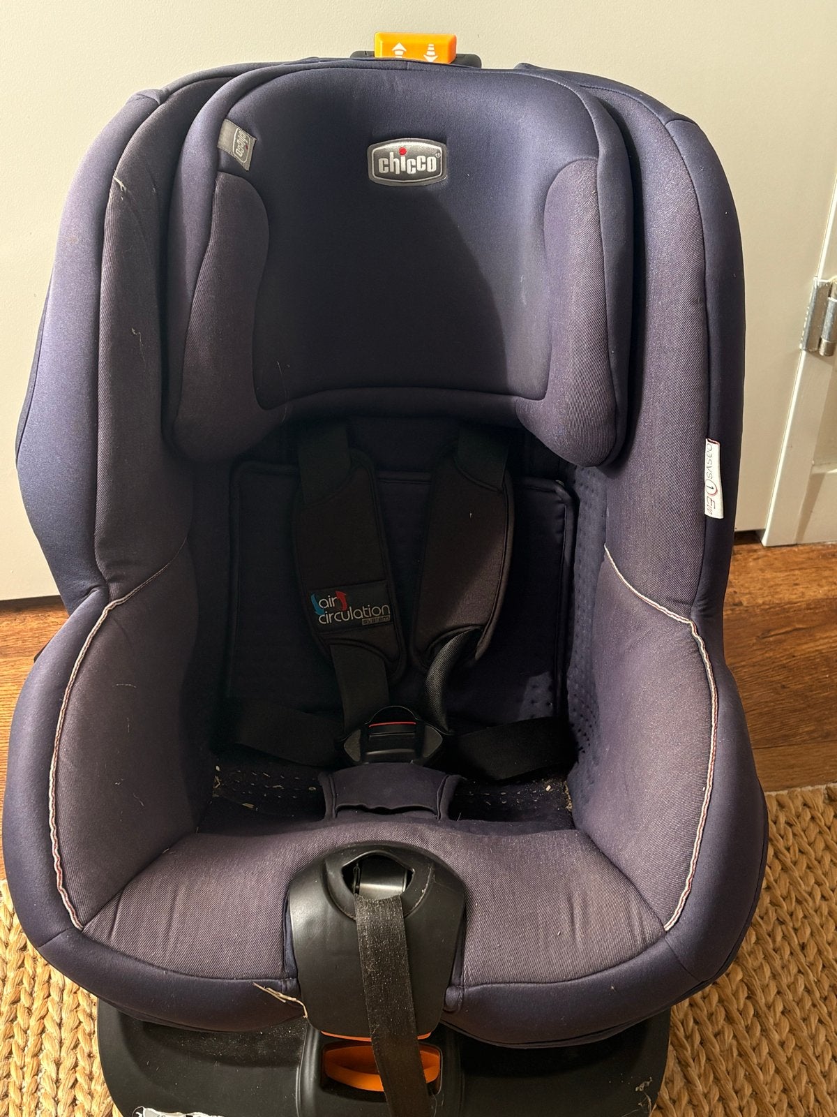 Chicco Oasys Evo 1 Autostoeltje Jeanskleur Isofix, Ophalen, Gebruikt, 9 t/m 18 kg, Chicco
