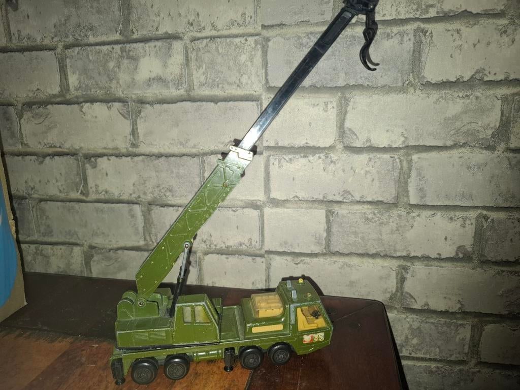 Matchbox hercules crane, Hobby en Vrije tijd, Modelauto's | 1:50, Ophalen of Verzenden, Auto, Matchbox