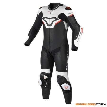 Macna Mizuro 1-delig Motorpak, Wit-Rood, Motoren, Ophalen of Verzenden, Nieuw met kaartje