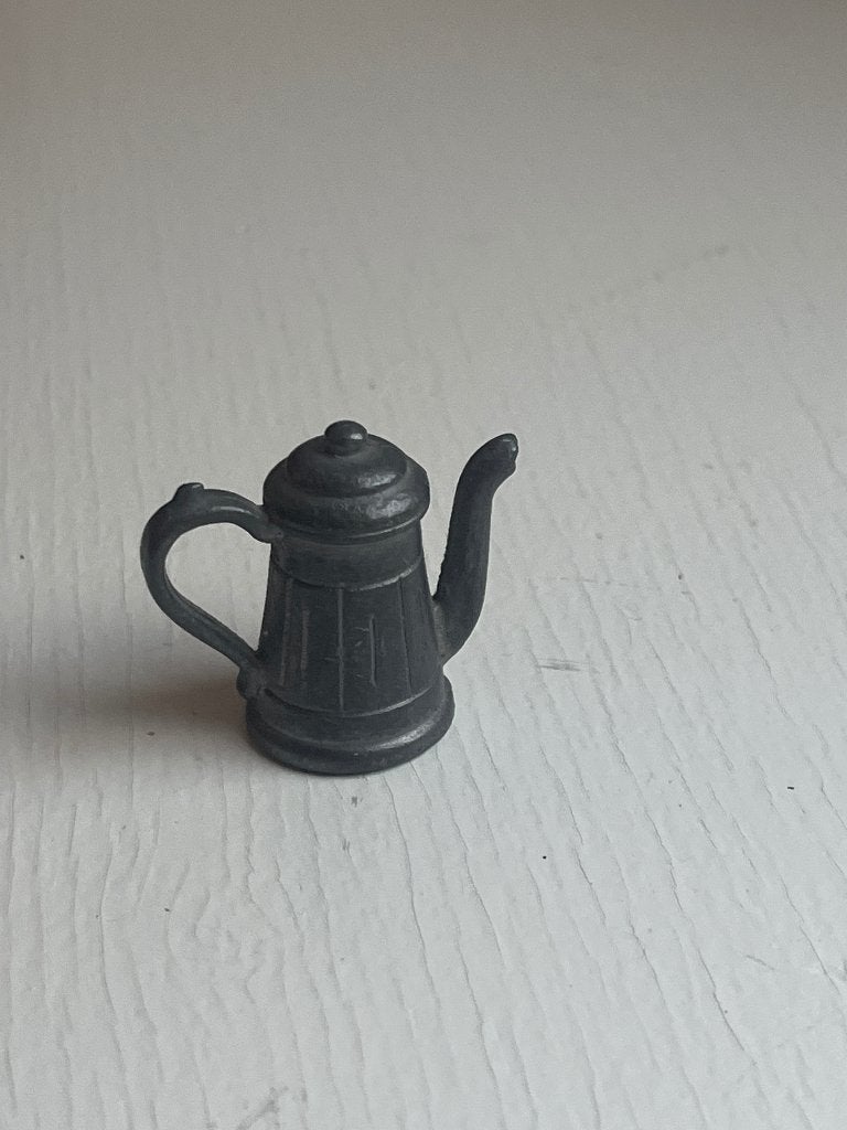 Tinnen theekan koffiekan, Antiek en Kunst, Ophalen of Verzenden