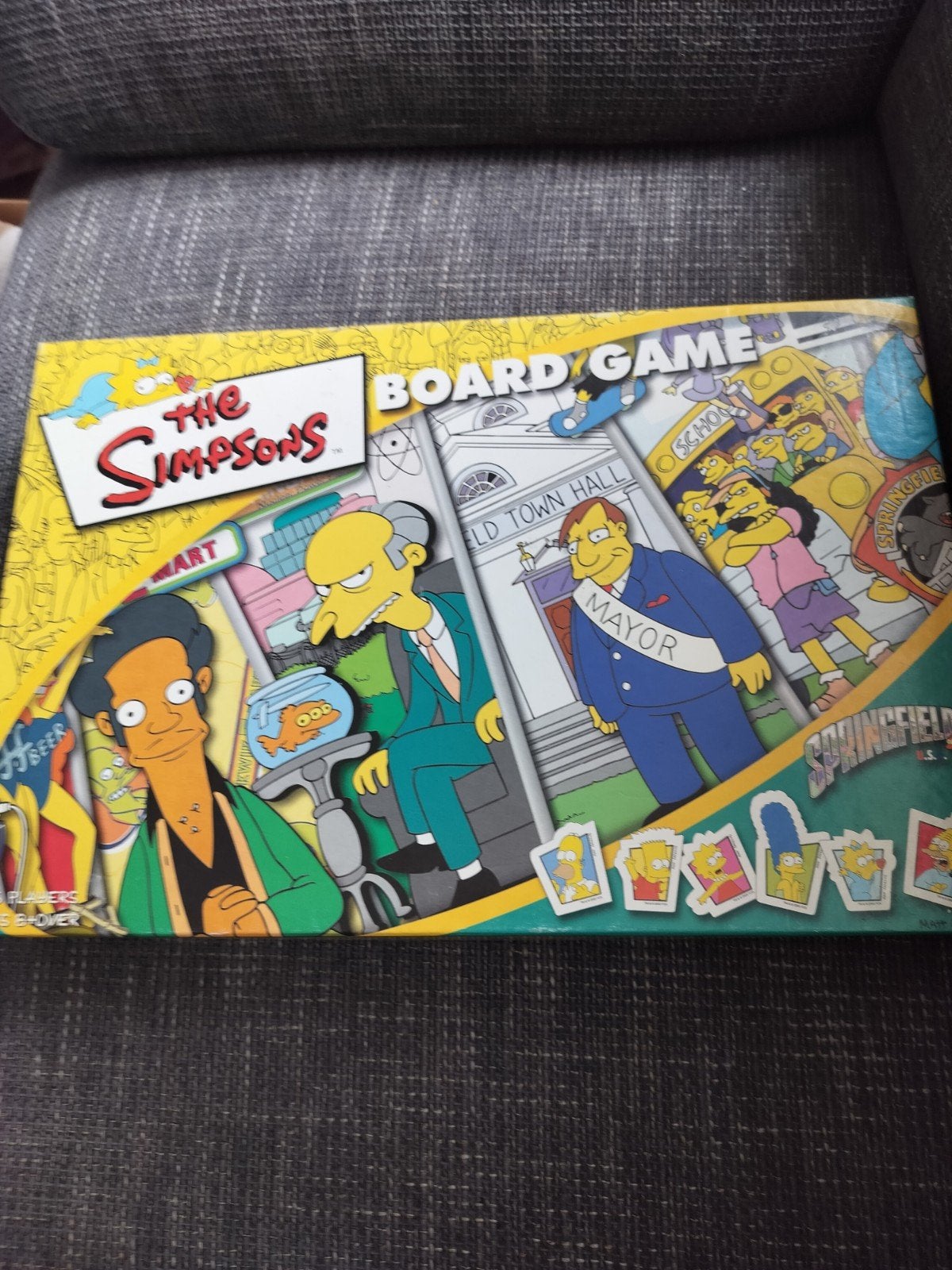 The Simpsons - Bordspel, Hobby en Vrije tijd, Drie of vier spelers, Ophalen of Verzenden, Gebruikt, Winning Moves