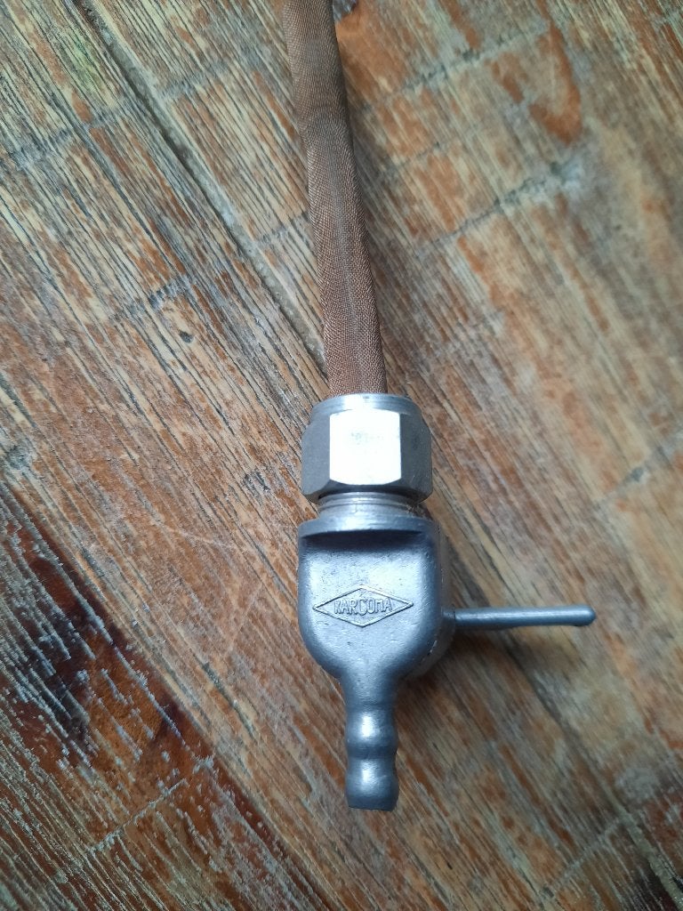 N.O.S origineel oldtimer KARCOMA benzinekraan tank kraan, Ophalen, Nieuw, Tank, Overige merken