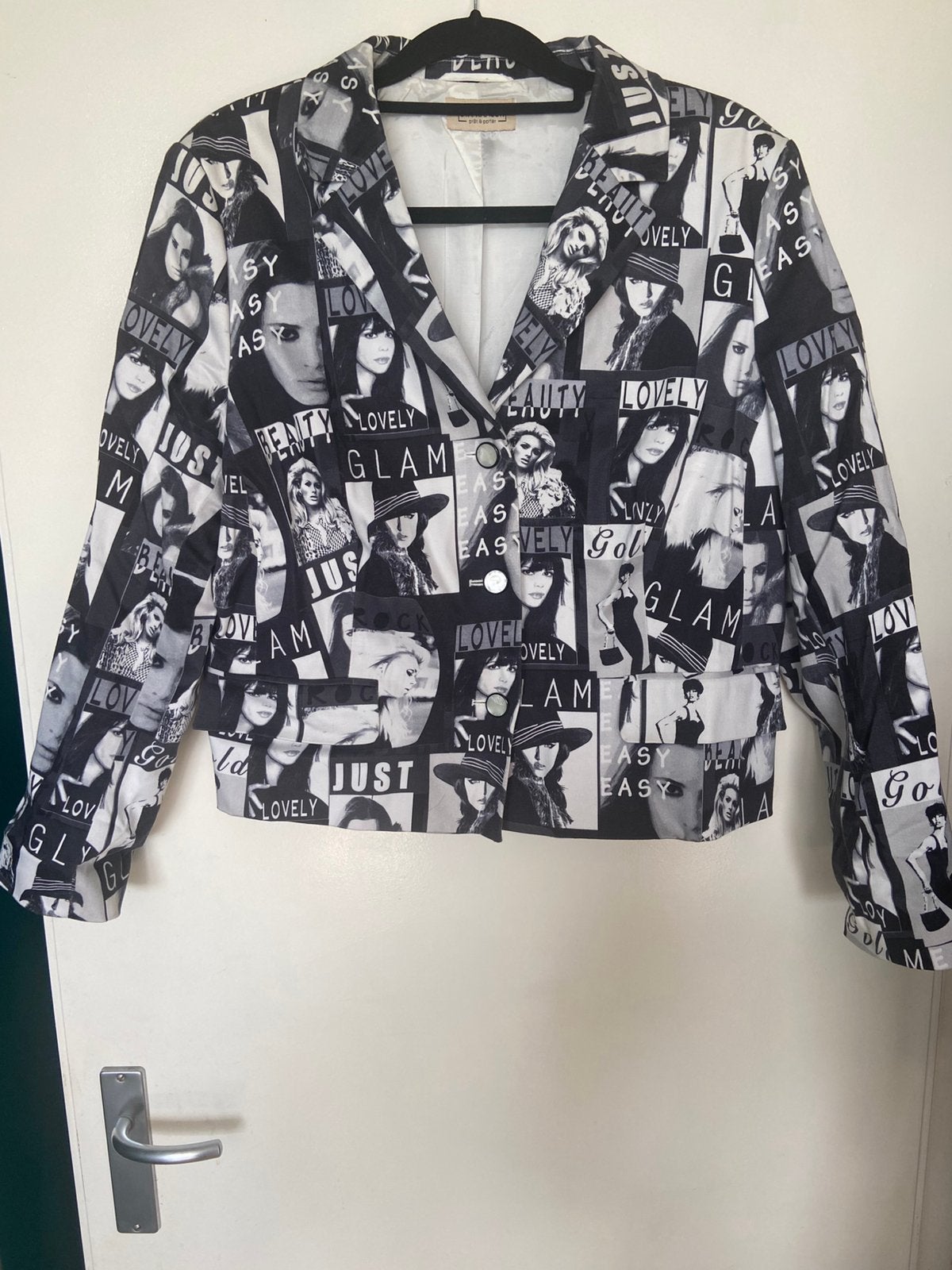 Super Uta Raasch pret à porter colbert foto 46, Zwart, Maat 46/48 (XL) of groter, Ophalen of Verzenden, Zo goed als nieuw